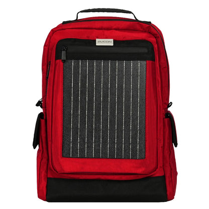 High-tech Unisex Portable Solar Backpack with Charging Port Smart Outdoor Bag Powered by Solar Panels
