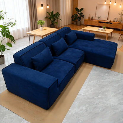 Comfortable Corner Luxury Boneless Couch Lazy Couches Hotel Modern Compressed Sofa Loveseat Salon Gray Couch Sofa Furniture