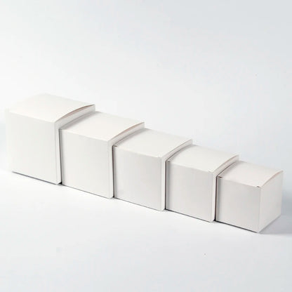 10/20/50pcs Kraft Paper Packaging Gift Boxes Wedding Party Cardboard Box For Handmade Soap Bottle Package Cosmetic Stoarge Box