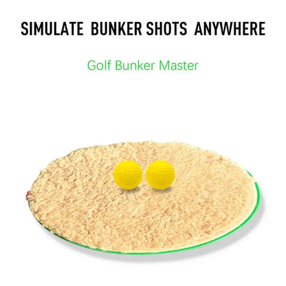 Golf Bunker Practice Mat Golf Chipping Mat Sports Chipping Training Simulator For Backyard Indoor Living Room Outdoor Yard
