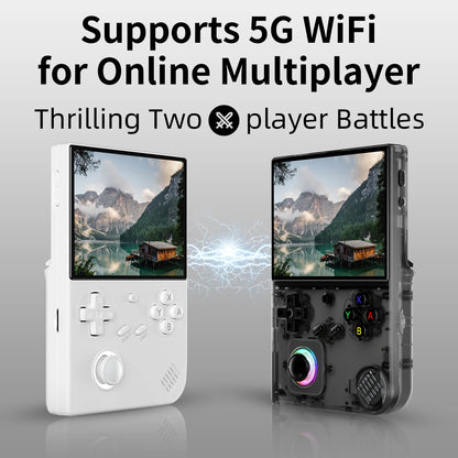 ANBERNIC RG40XXV & RG35XX Plus Retro Handheld Game Console 640*480 IPS Screen Linux 64-bit 5000Games Support WIFI,Bluetooth,HDMI