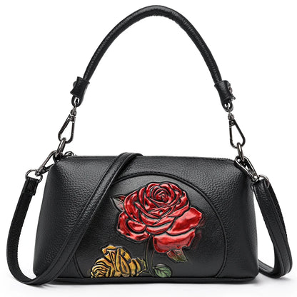 Women's Luxury Leather Top-Handle Bags Brand Design Printing Shoulder Crossbody Bags High Quality Handbags and Purses Sac a Main