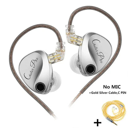 KZ Castor PRO 2DD in Ear HiFi Earphones High-end Tunable Earphones Stets A New Benchmark for Hfi Sound Quality Bass Headsets
