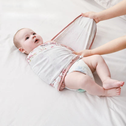 Cotton Baby Swaddle Anti-shock Sleeping Blanket Summer Thin Swaddling Wrap for Newborn Baby Sleeping Bag Bedding Items