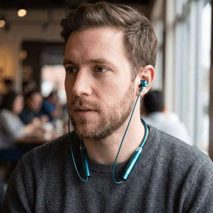 Bluetooth 5.0 Wireless Bluetooth Headphones 9D Stereo Magnetic Design Neckband Earphone HiFi Stereo With Mic Bluetooth Earphone