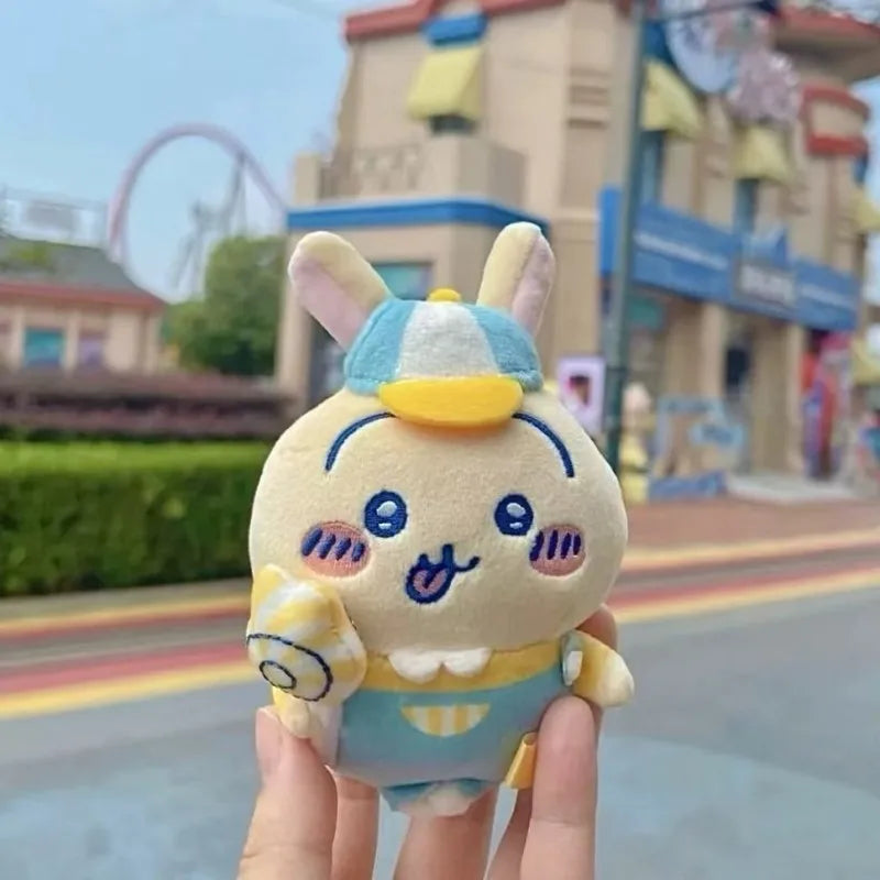 Kawaii Cartoon Keychain Bag Charm Cute Anime Figure Keyrings Pendant Backpack Accessories Party Favor Holiday Gift