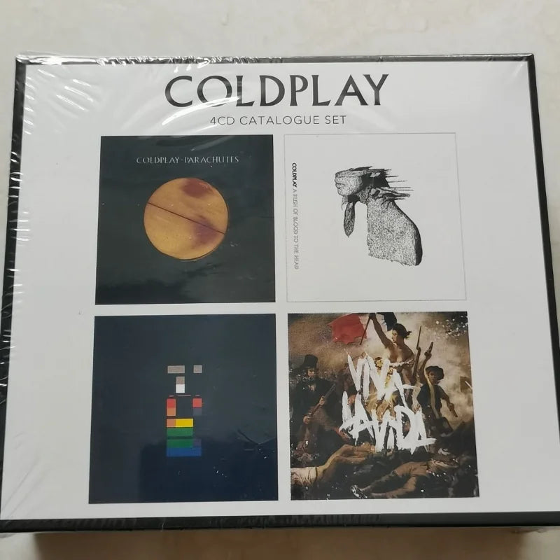 European Alternative Rock Band CD Set Classic Album CD Box 4CD