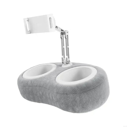 Tablet pillow stand, pillow stand for bed, phone, tablet, lap reading in bed, soft tablet stand, 1 pc.