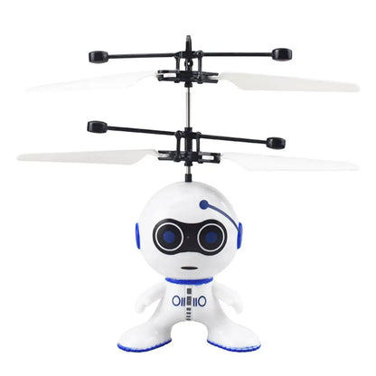 Mini Bee Drone Induction UFO Toy RC Helicopter Quadrocopter Fairy Flying Ball for Kids Hand Operated Gift