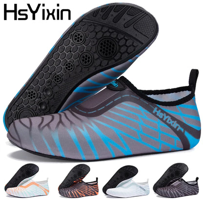 Aqua Shoes Madam，Men's Beach Swimming Water Sports Socks Barefoot Sneakers Fitness Yoga Swimming Surfing Canyon-walking shoes