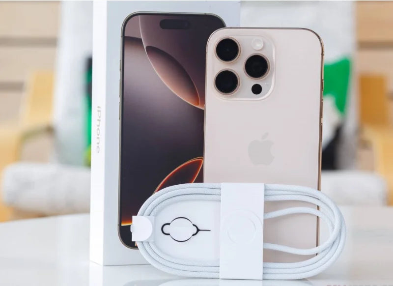 iPhone 16 Pro 6.3" Original Super Retina XDR OLED 128/256/512GB/1TB 8GB Face ID NFC A18Pro Smart Cell Phone  5G