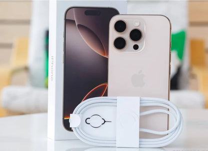 iPhone 16 Pro 6.3" Original Super Retina XDR OLED 128/256/512GB/1TB 8GB Face ID NFC A18Pro Smart Cell Phone  5G