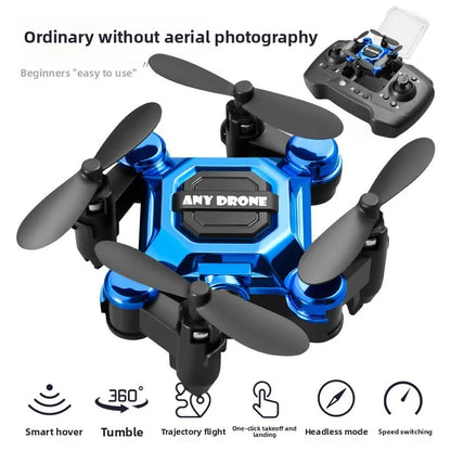 Mini Folding Drone, Remote-Controlled Aircraft, Aerial Photography Quadcopter, Toy, Small, Shockproof Helicopter