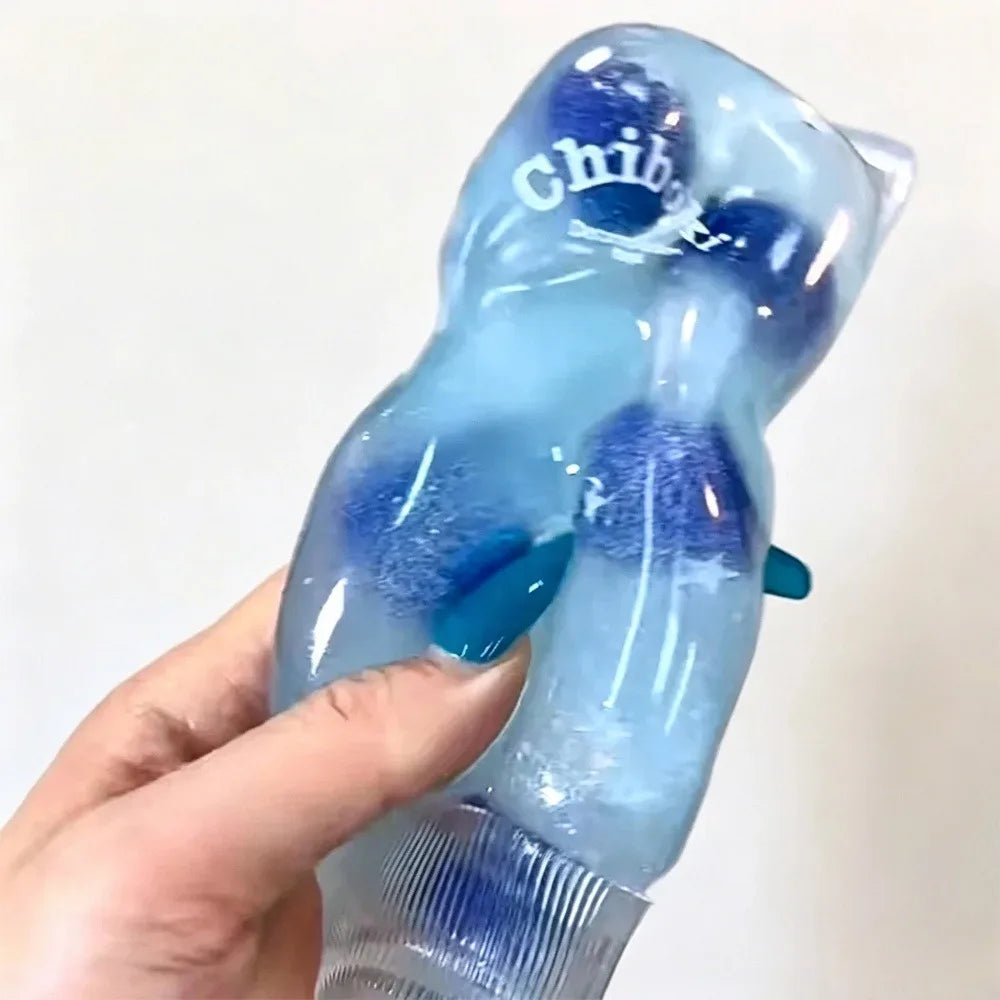 1-8PCS Toothpaste Stress Ball Shapeable Squishy Toy Non Bounce Jam Vaseline Feel ASMR Fidget for Kids Adults Anti Stress Gift