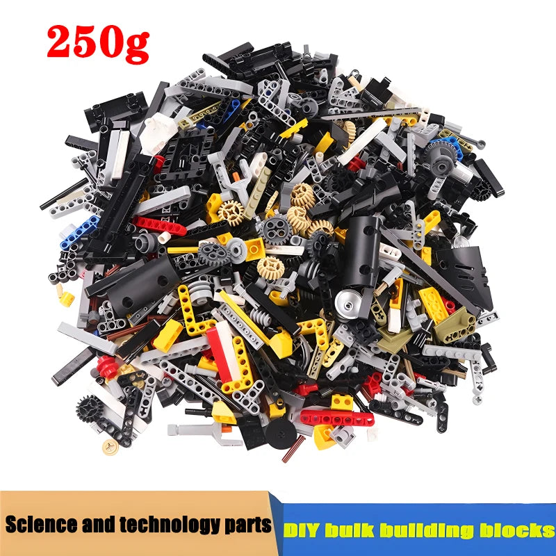 Basic Parts and High-Tech Mixed Packaging Pieces Building Blocks Bulk Model DIY Creative Bricks Assembly Kids Educational Toys