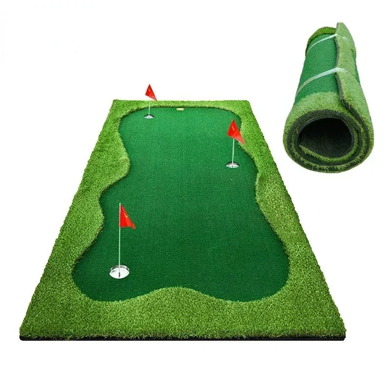 New pgm Indoor Golf Putting Green 100x300cm Indoor Training Putter Mat Practice Putting Green For Home Use