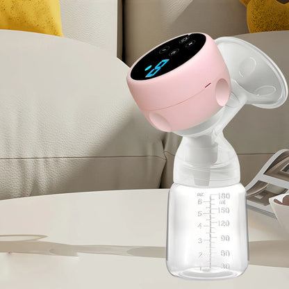 Electric Breast Pump Silent Intelligent Integrated Breastmilk Pump Massage Painless High Suction Breast Milk Bottle Breast Pump