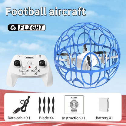 Football drone education and training, science and education competition supplies, quadcopter remote control aircraft, toy gifts