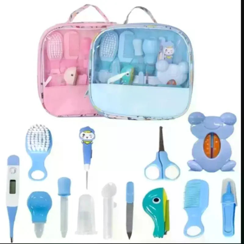 Baby Care Kit Baby Nail Clippers Nasal Aspirator Nose Cleaning Tool