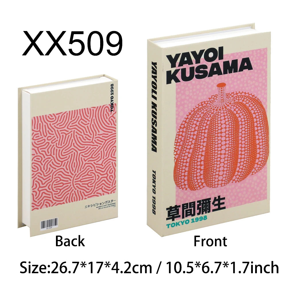 Luxury Fake Books Home Decoration Accessories for Living Room Fashion Fake Book Storage Box Simple Nordic Coffee Table Books