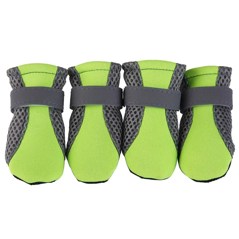with Reflective Stripe for Small Large Dogs Hot Pavement Paw Protectors Pet Rain Boots Dog Boots Dog Shoes Pet Supplies