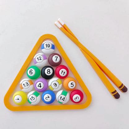 Billiard Cake Birthday Decoration Happy Father's Day Birthday Beer Dad Happy Men's Party Table Tennis Cake Ornaments
