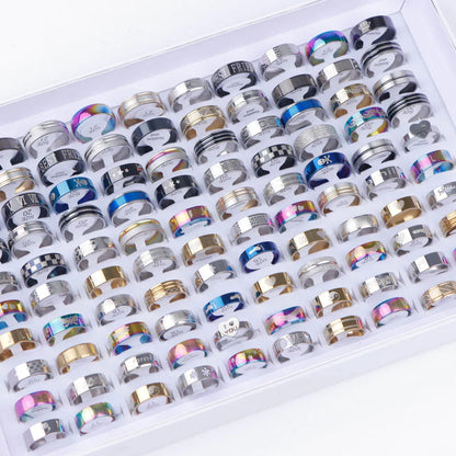 10/20/30/50pcs Classic Fashion Stripe Hollow Colorful Sticker