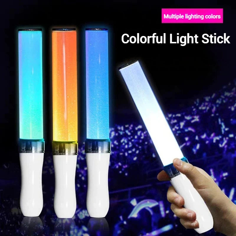 Kpop Lightsticks Glowing Penlight Concert Props Glow in The Dark Light Rods Light Sticks Party Supplies Concert Accessories