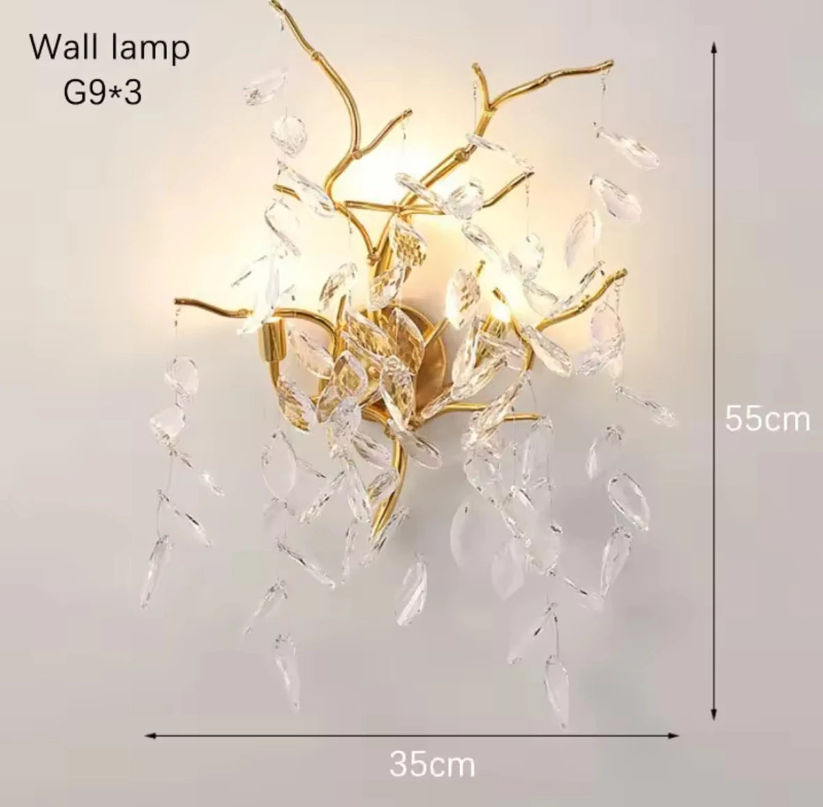 Luxury Gold Crystal LED Chandeliers Living Dining Room Bedroom Lighting Lustre Ceiling Pendant Lamps Indoor Villa Lights Fixture