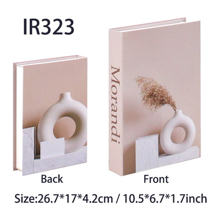 Luxury Fake Books Home Decoration Accessories for Living Room Fashion Fake Book Storage Box Simple Nordic Coffee Table Books