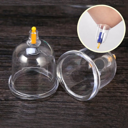 Cupping Relaxation Multiple Sizes of Vacuum Cups Massage Cupping Strengthening Meridian Health Care Equipment - Thickened Single