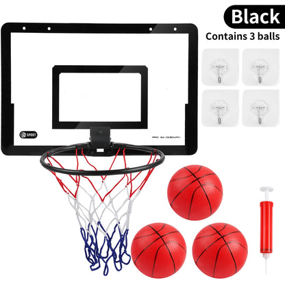 Mini Plastic Basketball Hoop, Indoor Basketball Backboard, Plastic Foldable Basketball Hoop, No Installation Required