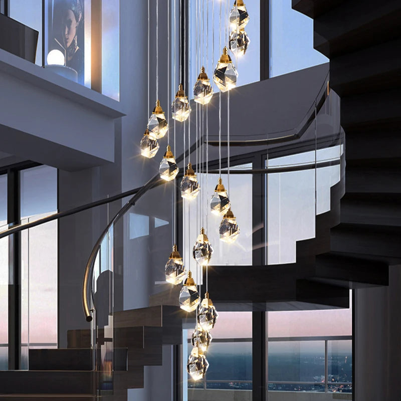 Nordic Home Decor Chandeliers for Dining Room Lustre Pendant Lights Hanging Lamps for Ceiling Light Fixture Indoor Lighting