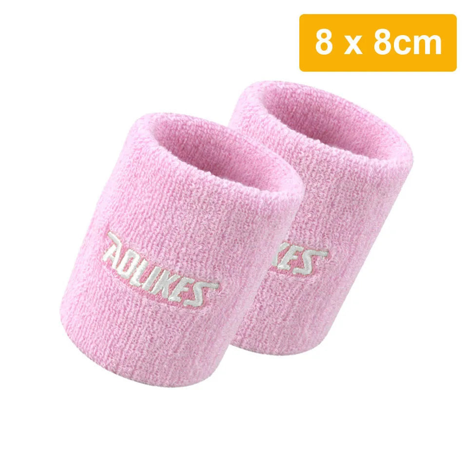 AOLIKES 1 Pair Sweatbands Sports Wristband for Men & Women - Moisture Wicking Athletic Sweatband for Tennis, Basketball, Running