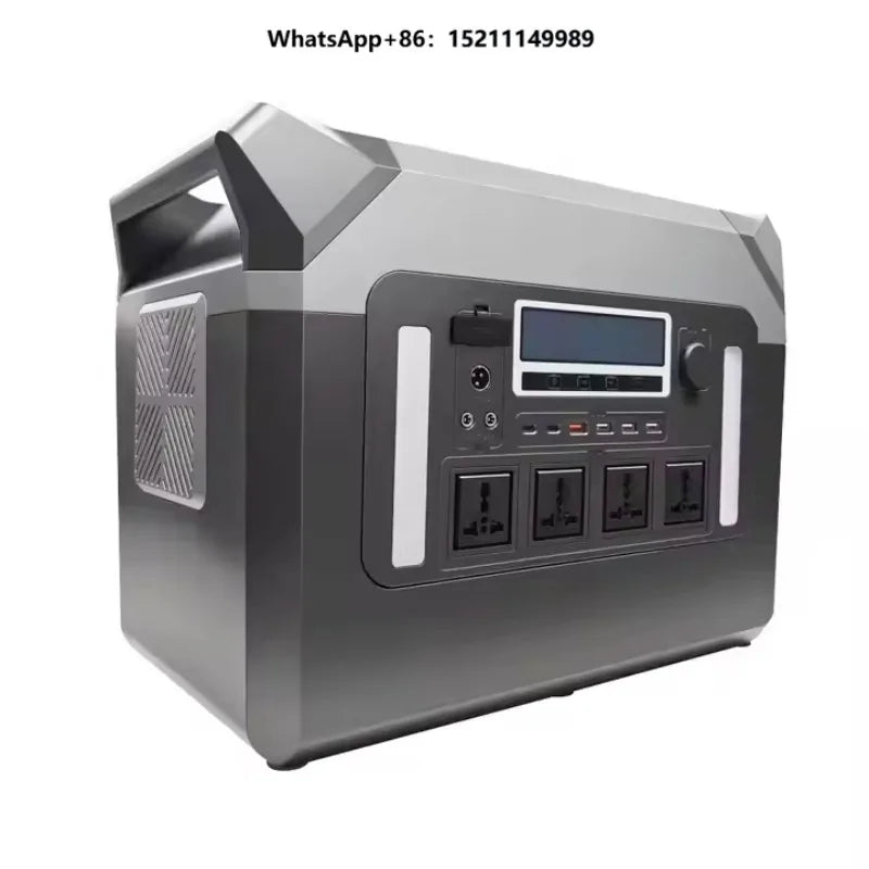 Portable Power Station 2000w 1200w 1000W Solar Emergency Generators for the Home