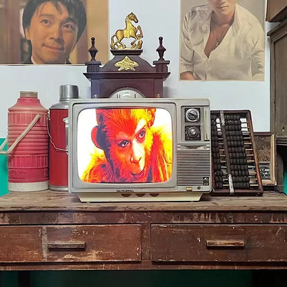 99% new Playable black and white TV vintage