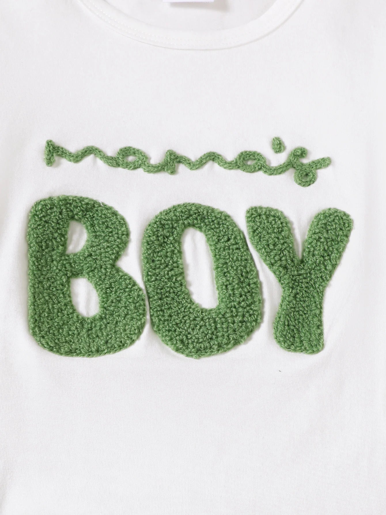 2Pcs Baby Boy Set Mom's Boy Letter Pattern Short Sleeve+Shorts Set Suitable for 0-3 Year Old Boys Summer Sports and Leisure Set