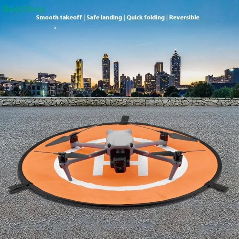 Drone Landing Pad 55cm Foldable Waterproof Double-Sided Portable Helipad for RC Drone Quadcopter