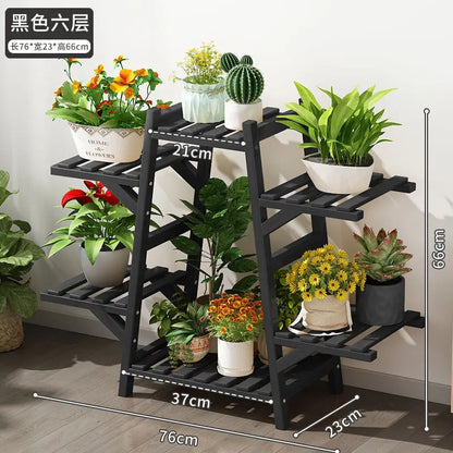 Floor-standing Rack Multi-layer Balcony Flower Rack Living Room Plant Rack Flower Pot Rack Climbing Flower Rack Succulent Plant