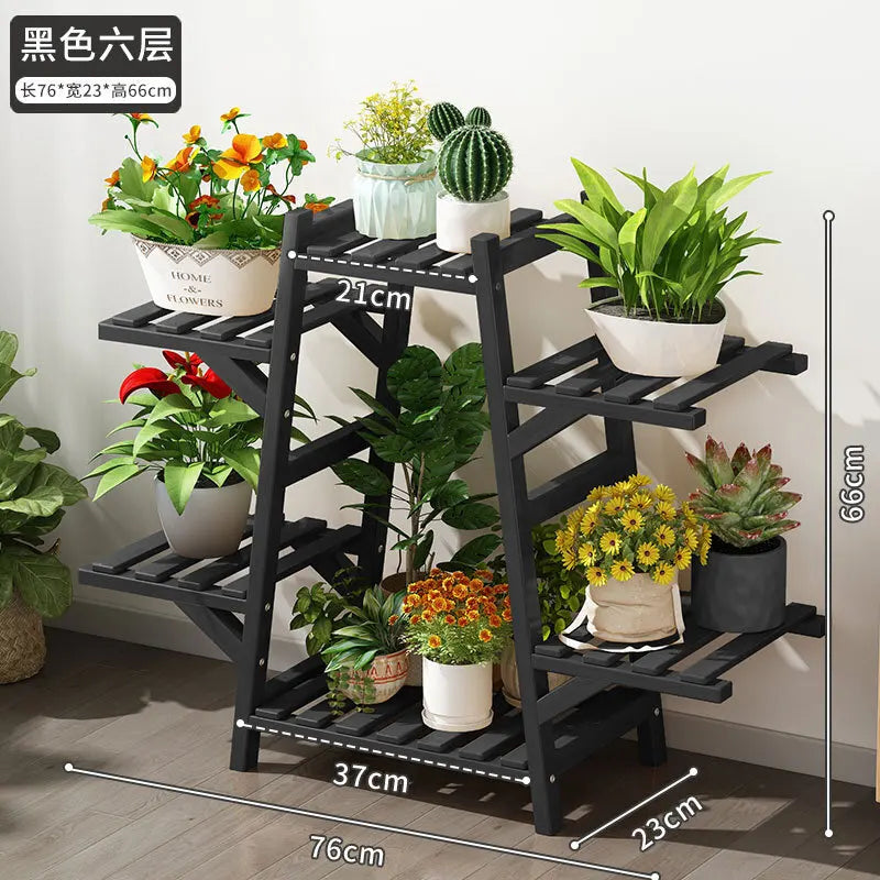 Floor-standing Rack Multi-layer Balcony Flower Rack Living Room Plant Rack Flower Pot Rack Climbing Flower Rack Succulent Plant