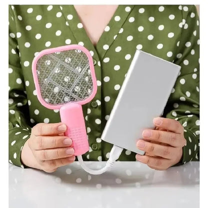 Mosquito Swatter Trap Mini USB UV Light Pest Control Electric Shock Mosquito Killer Lamp Portable Fly Bug Zapper Summer