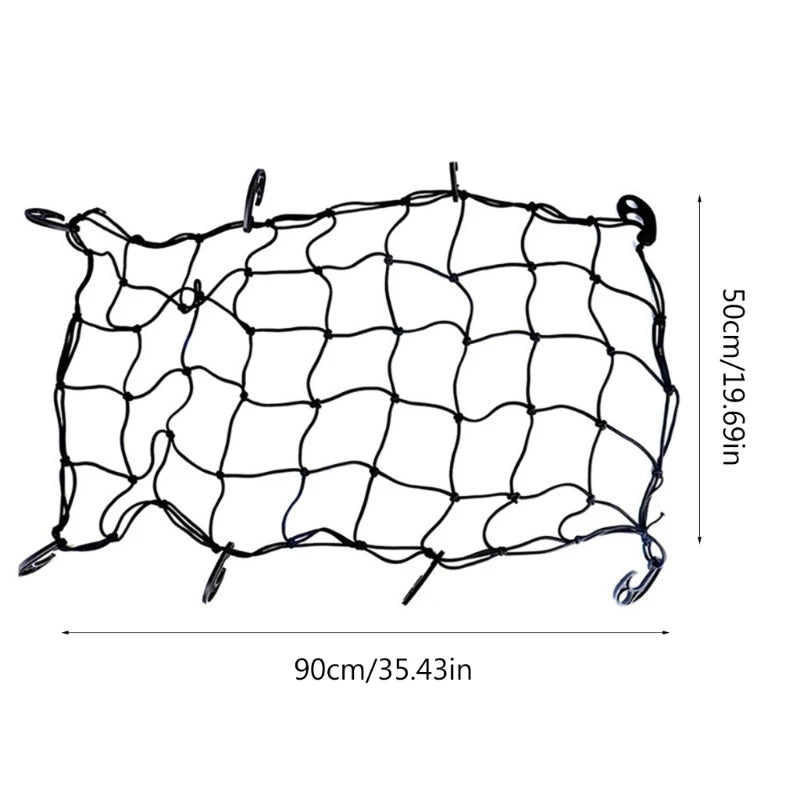 Camping Cart Luggage Net Camper Trolley Luggage Net Folding Cargo Nets Beach Cart Wagon Cart Heavy Duty Tie Rod Tools