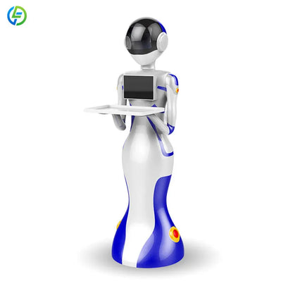Customized CE Certificated Intelligent Humanoid Waiter For Restaurant Food Delivery Robot