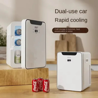 Car Mini Refrigerator Portable Small Fridge for Dorm Room Car Home Dual Use Breast Milk Storage  kühlschrank auto