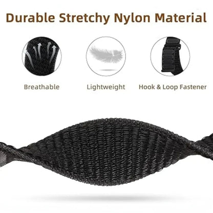 Nylon Loop Strap For Apple Watch 11 10 9 8 7 46mm 45mm 42mm 41mm Ultra 3 2 49mm Braided Bracelet iWatch 6 5 4 SE3 44mm 40mm Belt