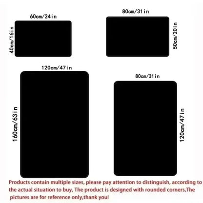 European Style Retro Court Rug Carpet Bohe Classical Mats Floor Mat Commercial Household Living Room Carpet Bedroom Beautiful