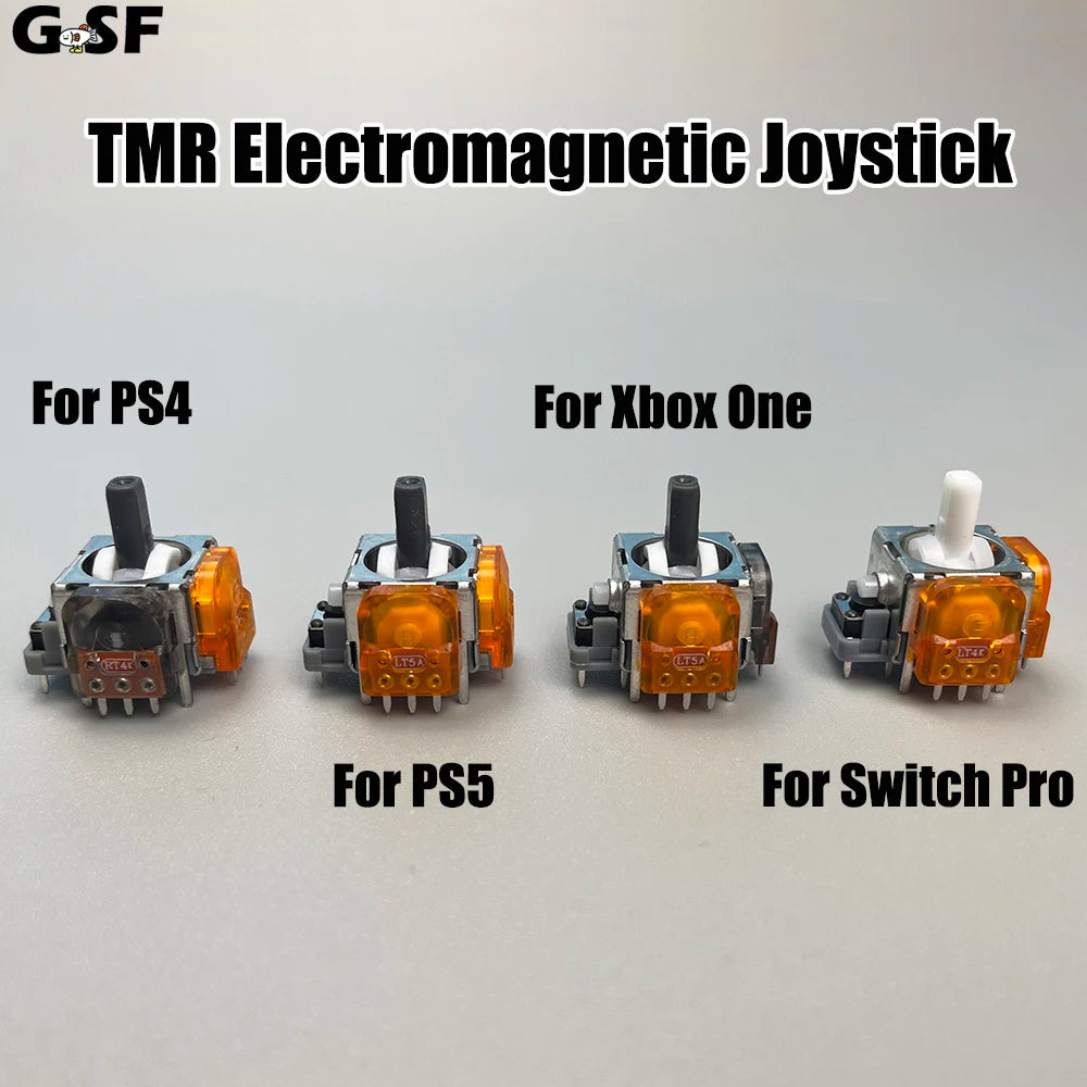1Pc Ginfull TMR Electromagnetic Joystick For PS5 PS4 Xbox Controller TMR Hall Eeffect Thumbstick Joystick For Switch Pro Gamepad