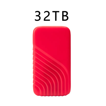 Portable External SSD 2TB 4TB High Speed USB 3.1 Mobile Solid State Drive Cross‑Device Data Storage For Notebook PC Mac