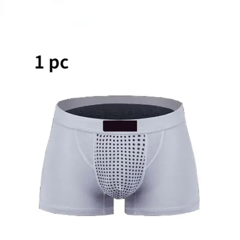 Men's Magnetic Therapy Health Panties 2026 Upgraded Version 22 Magnet Reinforced Boxer Briefs L-6XL Brazilian Cut Underwear