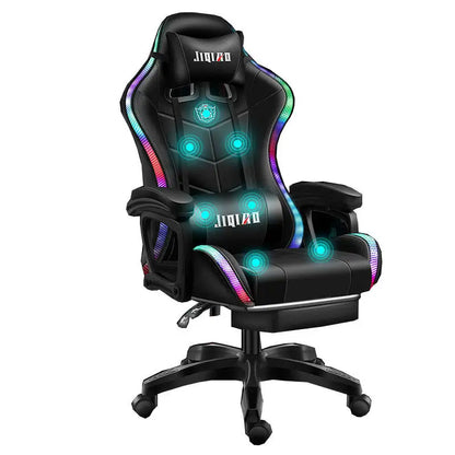 Comfortable Economic Office Home  Backrest Reclining Lift Computer Gamer Led Gaming Chair